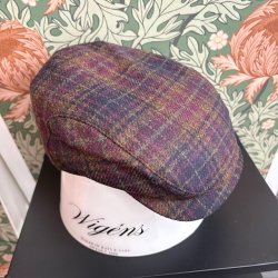 Ivy Contemporary Keps Rutig ull, Plommon