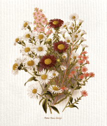 Disktrasa Lila blommor
