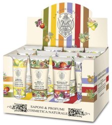 Ljuvlig handcream mjuk olika dofter vackra tuber perfekt presenttips handkräm mjukgörande handcream