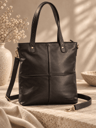 Totebag medium House of Sajaco, Black