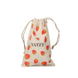 Yathzee in clouth bag, strawberry