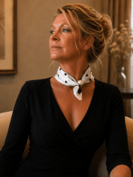 scarf med magnetknäppning