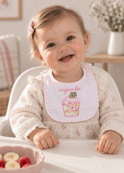 Haklappar Cupcake , 3 pack