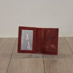mini plånbok i cognacsfärg röd mini plånbok i skinn