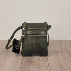 olivgrön crossbody väska mini svart väska axelrem miniformat