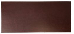 skrivbordsunderlägg skinn brunt underlägg 110 cm långt
