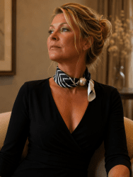 scarf med magnetknäppning