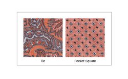 slipsbox sidenslips med bröstduk amanda christensen orange slips sidenslips