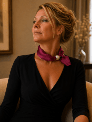 scarf med magnetknäppning