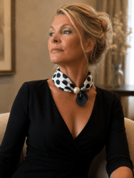 scarf med magnetknäppning