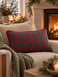 Kuddfodral Tartan , 30 x 50 cm