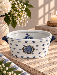 Kruka / Balja stor Jardinière Gripsholm, 35 cm