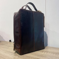 Kylväska Bag in box skinn, brun