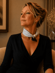 scarf med magnetknäppning
