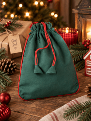 Shoebag Green, 30 x 40 cm
