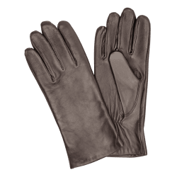 lammnappa handske mjuk dam skinnhandske chocolate