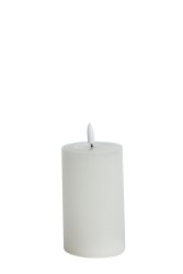 Candle light 12 cm with remote, White