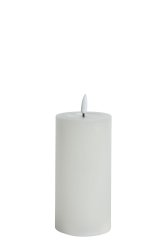 Candle light 15 cm with remote, white 