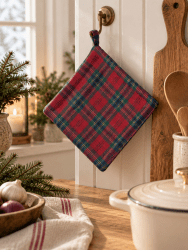 Grytlapp Tartan, 20 x 20 cm