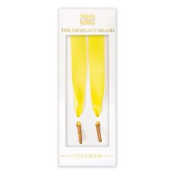 lemon silk skosnören sisen skoband gula the shoelace brand