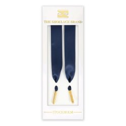 navy silk shoelaces skosnören marinblå sidensnören