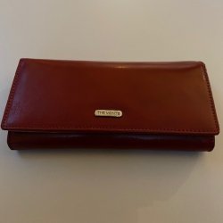 Wallet Bologna, red lady