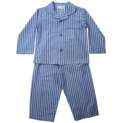 snygg klassisk pyjamas för pojkar barn skjorta o långbyxa i klassisk stil engelsk design