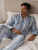 Herrpyjamas Thomas, randig 2stl