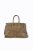 Elizabeth Bag in taupe suede
