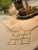 Floormat Micci Recycled creme, 50 x 100 cm
