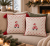 Pillowcase Snowman tassels, 40 x 40 cm