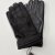 mocka skinn handske herr med mudd svart mocka skinn handske elegant sportig