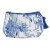 Blue & White Safari Toile De Jouy Print Lined Wash Bag