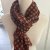 Scarf Classic 100% wool ,Rust