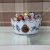 vacker kunglig skål i gustaviansk stil handmålat kinesiskt porslin