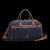 weekendbag navy canvas läder jaktstil klassisk snygg weekenbag old money style