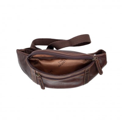 Zoom bild av THE MONTE BUMBAG COLORADO BUFFRAT MÖRKT SKINN