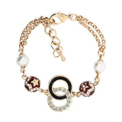 Zoom bild av elegant smycke armband italien med snygga detaljer