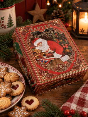 Zoom image of Tinbook Santa´s List