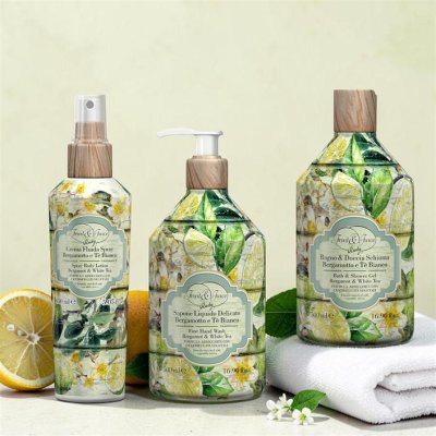 Zoom bild av Flytande tvål Bergamot & White Tea, 500 ml