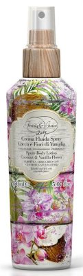 Zoom image of No Gas Body Cream Spray Coconut & Vanilla Flower 150ml