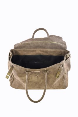 Zoom bild av Elizabeth Bag in taupe suede