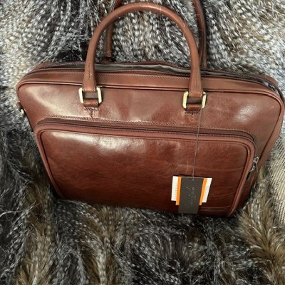 Zoom image of Briefcase Firenze Classic , brown