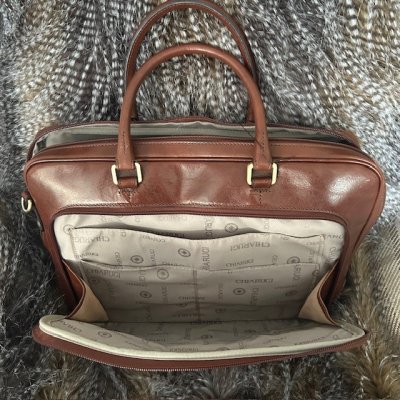 Zoom image of Briefcase Firenze Classic , brown