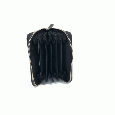 Zoom image of Card holder Braid L.F, Cognac