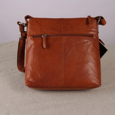 Zoom image of Shoulder Bag Vintage women L.F, Cognac