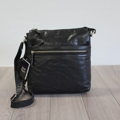 Axelremsväska Vintage dam L.F, Svart