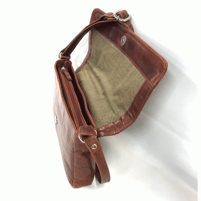 Zoom image of Shoulder Bag Braid, Brandy