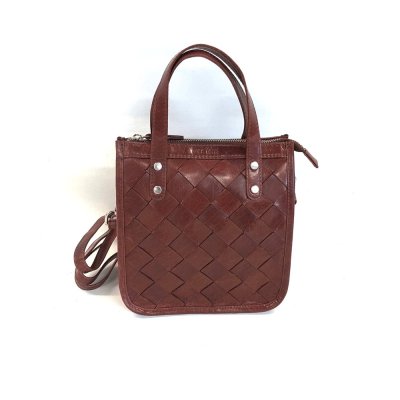 Zoom image of Shopper Bag Mini Braid, Brandy