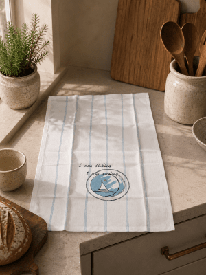Zoom image of Kitchen towel Sailing, 50 x70 cm